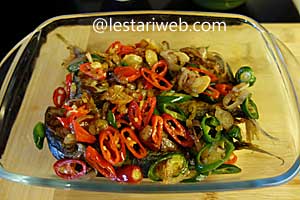 pindang goreng diberu tumisan bumbu