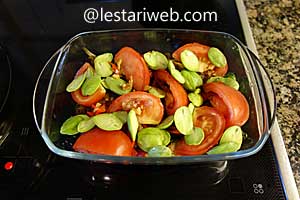 taburan petai untuk tim ikan pindang