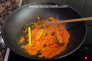 Tumis Bumbu Ayam Nanas