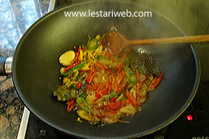 Tumis Bumbu Oseng Tauge