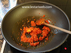 Tumis Bumbu Santan Ikan