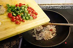 cabai untuk bumbu tumis tempe