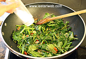 Tumis Kangkung Masak