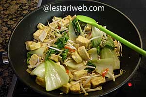 resep masakan tumis tahu saus tiram matang