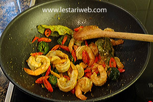 Udang Sayur Lombok Matang