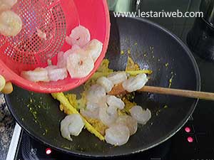 Udang Untuk Laksa Bogor
