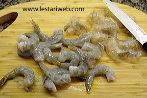 Udang Untuk Sayur Lombok
