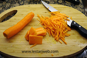 Wortel Lumpia Dicincang